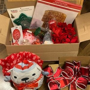 Not so Mystery Box $200 value Full of Christmas/Holiday/ Valentines New Decor